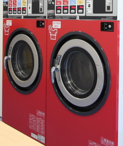 業務用洗濯機の写真