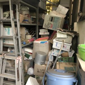 尾道市で軽トラックに山盛りの不用品回収！