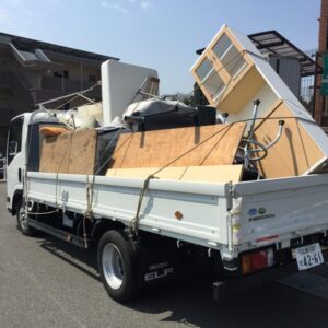福山市で急な転勤のため、粗大ゴミ処分のご依頼
