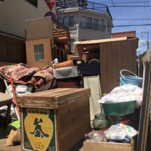 倉敷市で解体前のお家から不用品回収