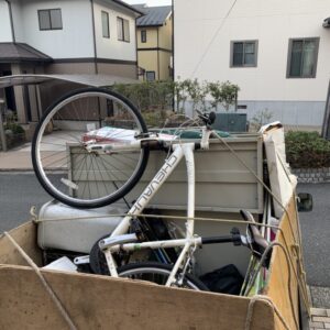広島市安佐南区でマウンテンバイクなどの不用品回収