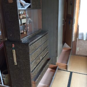 広島市南区で古い昔の家具など回収