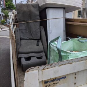 岡山県玉野市で遺品整理の為、マッサージチェアなど回収