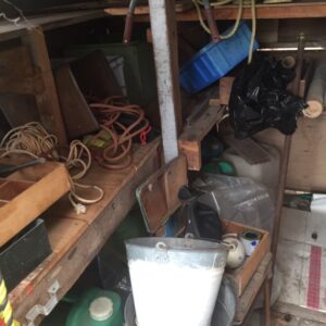 島根県雲南市で不要な電動工具などの回収、倉庫の片付け