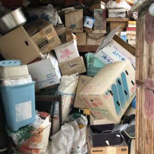 広島県海田町で家財処分の為、不用品回収