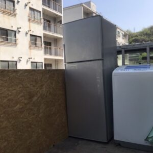 福山市で介護施設退去の際に洗濯機、冷蔵庫回収