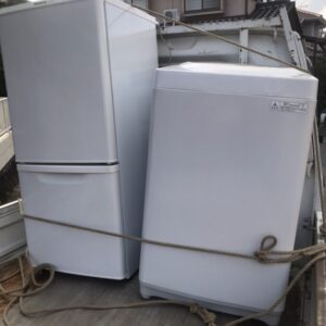 リサイクルショップで購入した冷蔵庫、洗濯機がすぐ壊れ処分