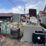 広島市で飲食店の資材保管場所の残置物回収