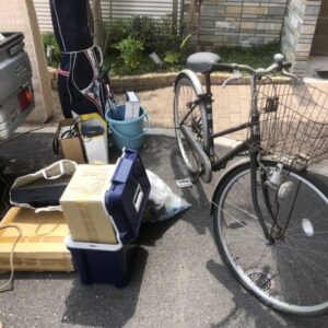 安芸高田市で自転車やゴルフクラブなど回収