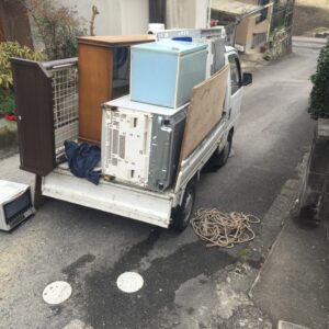 広島市安佐北区で家財整理に伴い家電製品処分