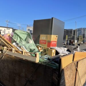 広島市安佐北区で年末の大掃除で出た不用品回収