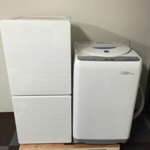 広島市西区で洗濯機、冷蔵庫を買い替えの為処分