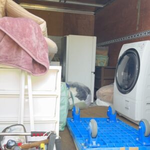 広島市安佐南区で引越しの際に乾燥機付き洗濯機や粗大ゴミ回収