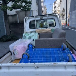 広島市西区で引越し作業と不用品処分