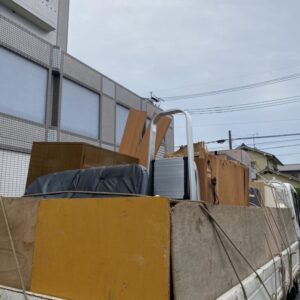 広島市佐伯区で会社の寮の残置物処分