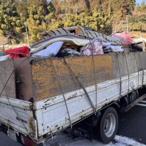 広島県安芸高田市でリフォーム時に大量の粗大ゴミ処分