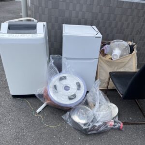 東広島市で施設入居に伴い家電や大型ゴミ処分