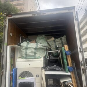 三原市で帰省時に実家の不用品片付け
