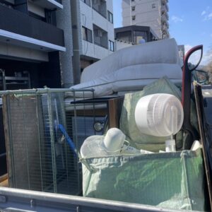 広島市中区でマンション退居に伴い邪魔な不用品処分