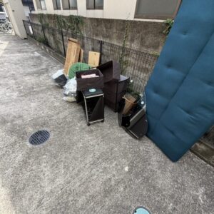 竹原市でソファベッドなど不用品のお片付け
