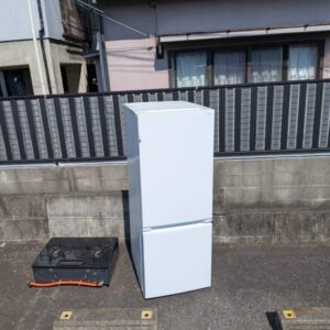 尾道市で即日作業で冷蔵庫とガスコンロの回収^_^